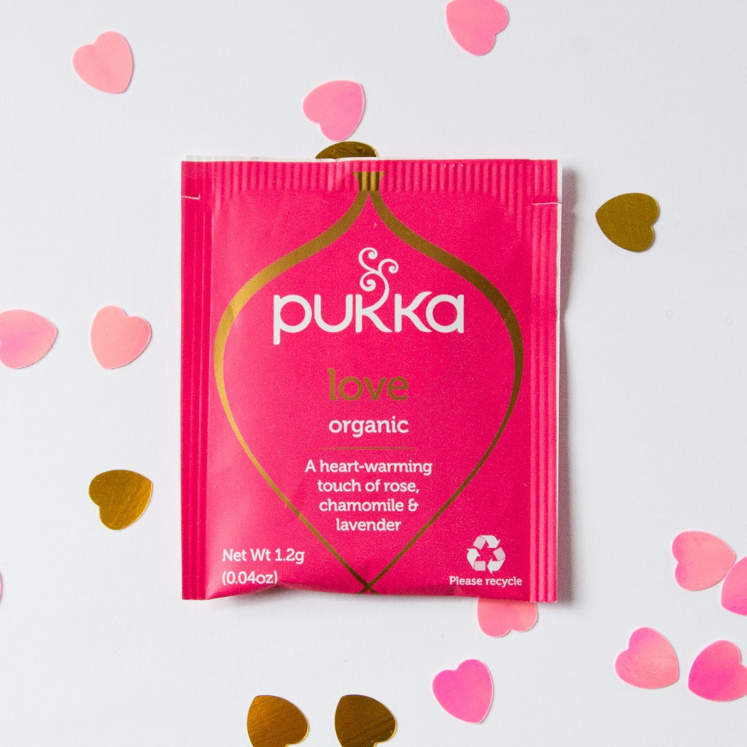 Pukka Love Tea Sachet Chamomile Lavendar 